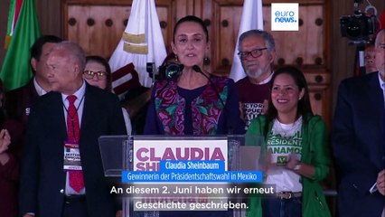 Claudia Sheinbaum: Wer ist Mexikos erste Präsidentin?