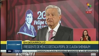 Pdte. López Obrador felicita a Sheinbaum por su victoria en las elecciones