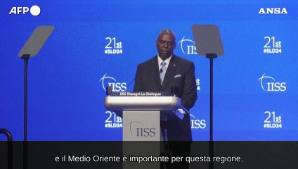 Austin: "Gli Usa possono essere sicuri solo se l'Asia e' sicura"