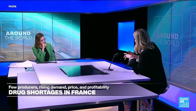 Why is France facing shortages of medication?