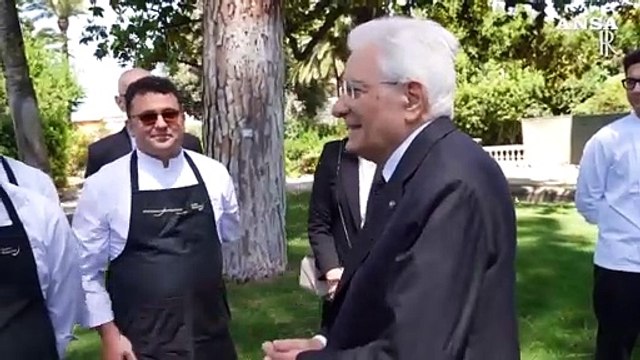 Mattarella incontra gli studenti degli istituti alberghieri