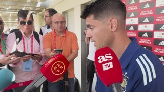 MORATA, en el MEDIA DAY de la SELECCIÓN ESPAÑOLA antes de la UEFA EURO 2024