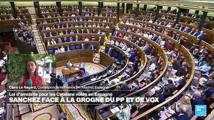 Loi d'amnistie pour les Catalans, P. Sanchez face à la grogne du PP et de Vox