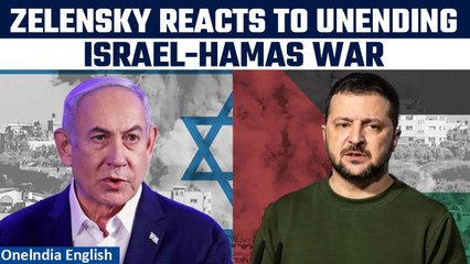 Ukraine's Zelensky on Middle East War: ‘Israel Has Right To Defend Itself From Hamas But…’