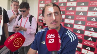 Mikel Oyarzabal, rueda de prensa en el Media Day de la Selección