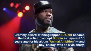 Rapper 50 Cent Accepted Bitcoin For His Album 'Animal Ambition' 10 Years Ago: Here's How Much He Earned In Crypto And What It's Worth Now