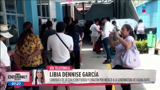 Libia Dennise García Muñoz Ledo habla de su triunfo en Guanajuato