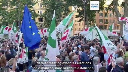 "Nous somme l'alternative" : le PD d'Elly Schlein lance le dernier appel avant les européennes