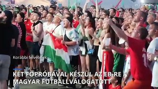 Két főpróbával készül a premierre a magyar futballválogatott