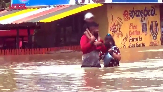 Video Alluvione in Sri Lanka: a Kolonnawa sott'acqua strade e campi