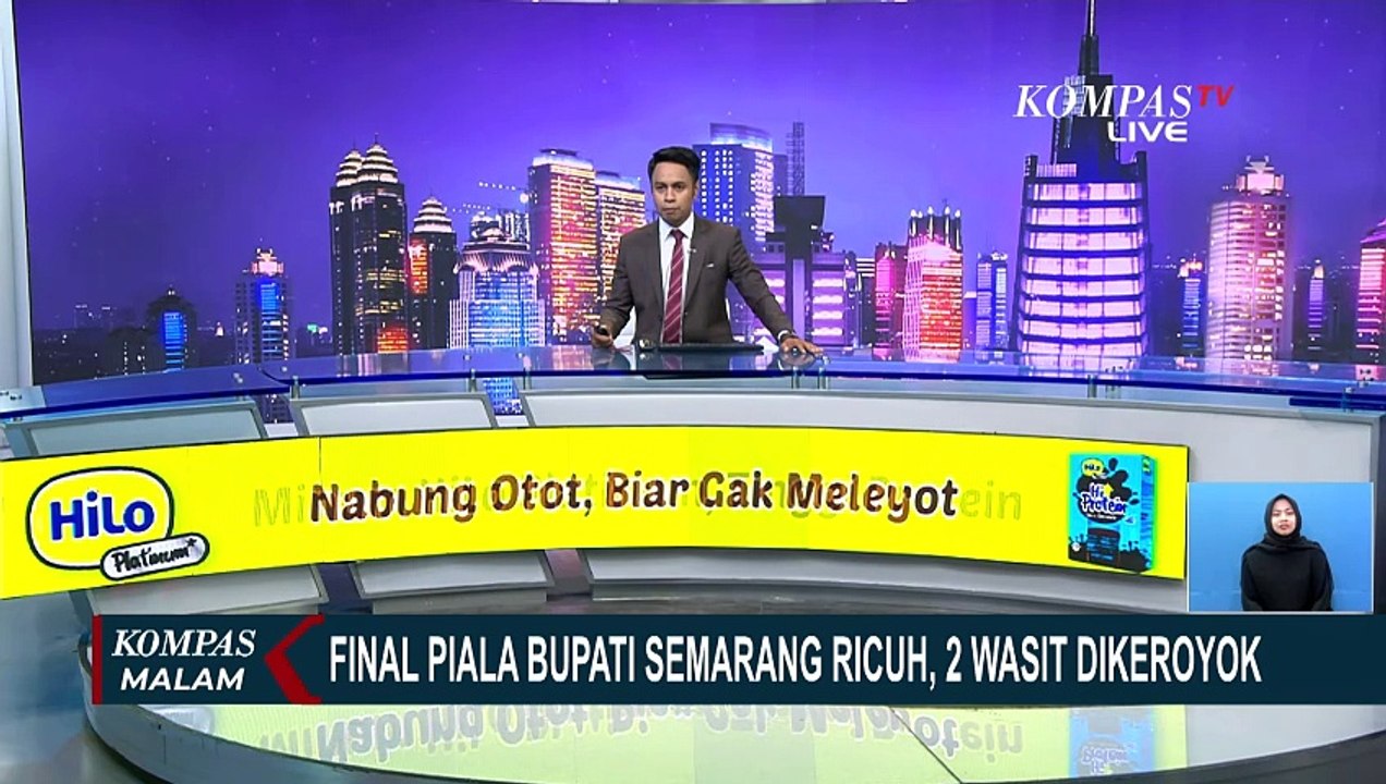 Ricuh Final Piala Bupati Semarang, 2 Wasit Dikeroyok