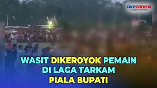 Wasit Dikeroyok Pemain dan Suporter saat Pimpin Laga Tarkam Piala Bupati Semarang
