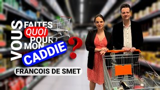 On a fait les courses avec François De Smet, le président de DéFi!