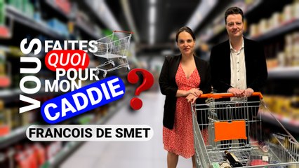 On a fait les courses avec François De Smet, le président de DéFi!