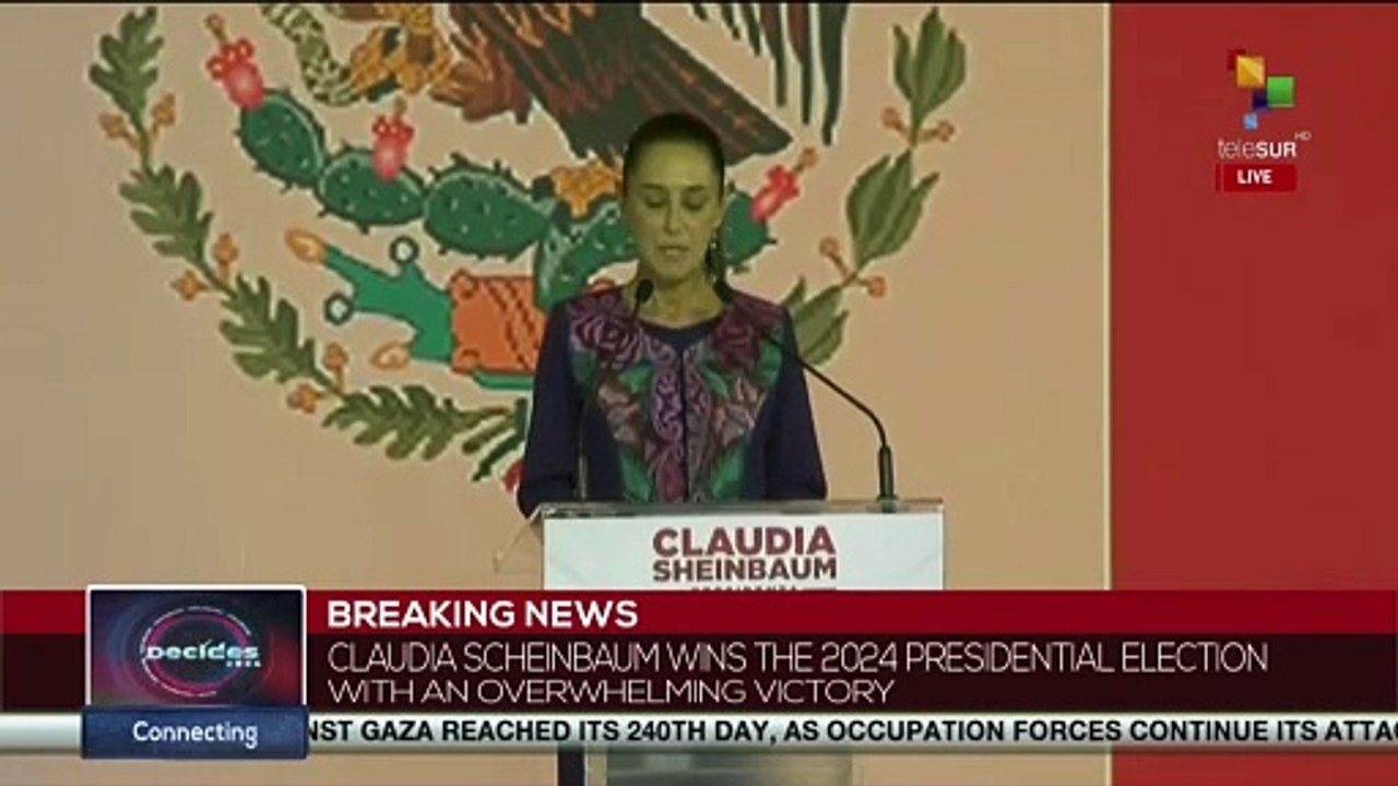 “I want to thank the Mexicans who voted on this historic day"