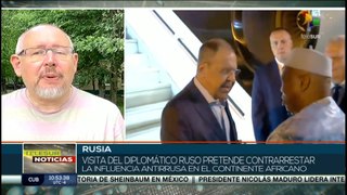 Canciller Lavrov comienza gira por África