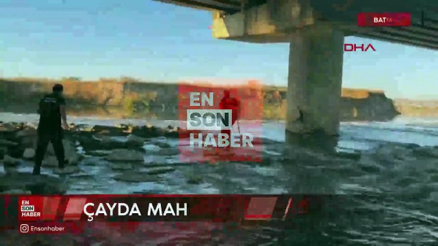 Batman'da balık tutmak için gittikleri çayda mahsur kaldılar