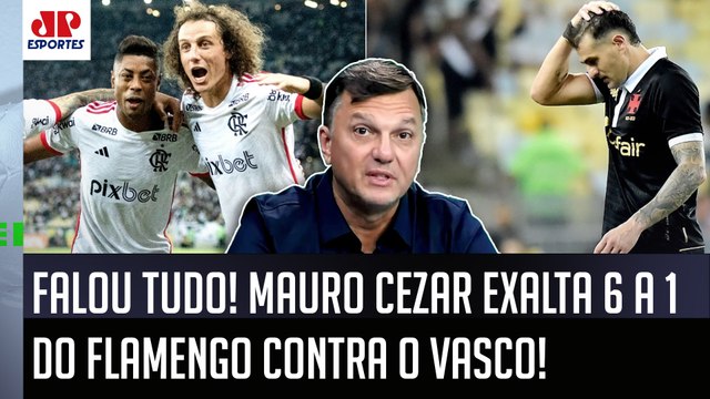 ISSO NÃO SE IGNORA! O Flamengo FEZ HISTÓRIA contra o Vasco e... Mauro Cezar EXALTA o 6 a 1!