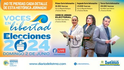 Elecciones 2024: Primer Corte Informativo con Luz M. Rodríguez y Francisco Heredia 🗳️