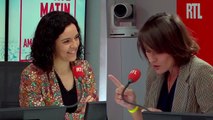 Manon Aubry au micro d'Amandine Bégot lundi 3 juin sur RTL.