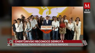 Salomón Chertorivski reconoce a Clara Brugada como ganadora a la Jefatura de Gobierno