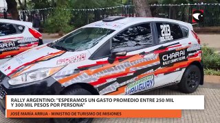 Rally Argentino esperamos un gasto promedio entre 250 mil y 300 mil pesos por persona