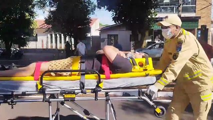Siate é acionado após motociclista bater na traseira de SUV na avenida São Paulo