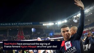 Breaking News - Kylian Mbappé signs for Real Madrid