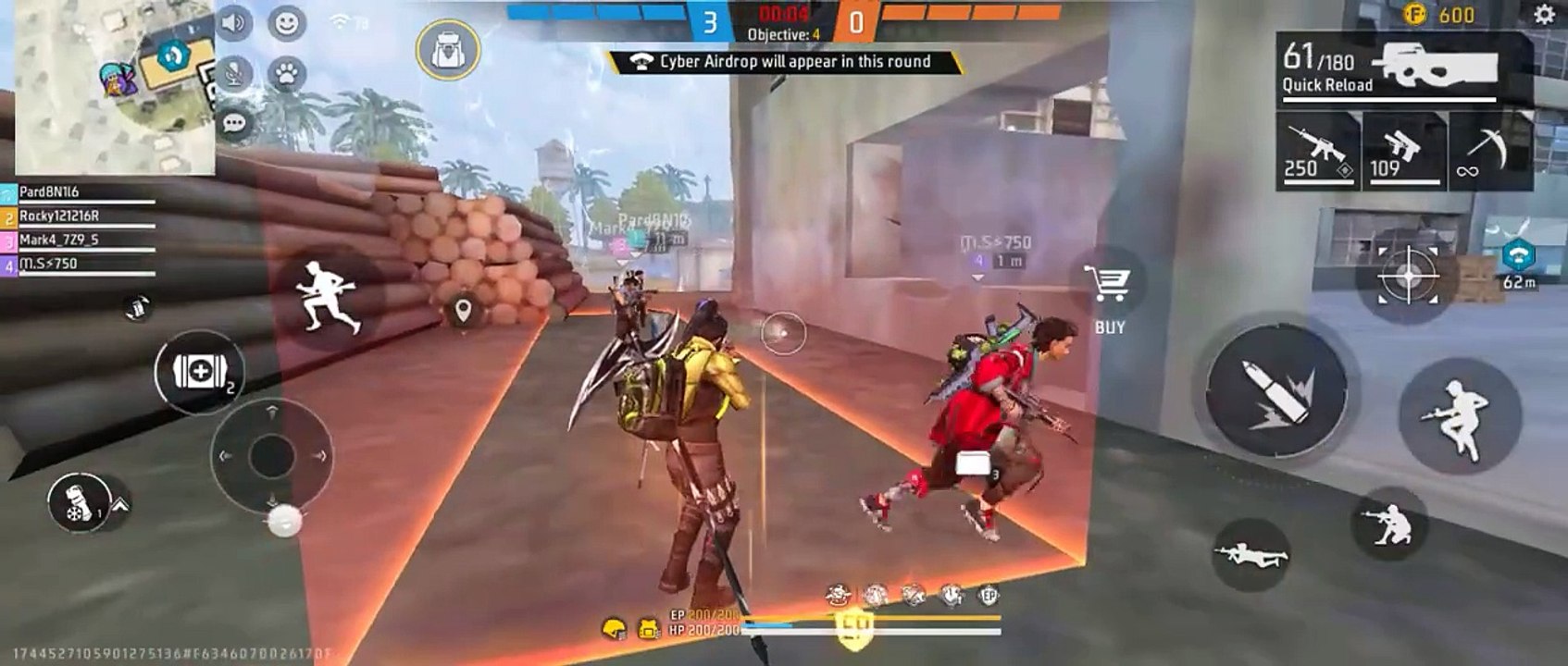 FREEFIRE 4K ViDEO Squad Busters | How to play | Gaming Tips and Tricks