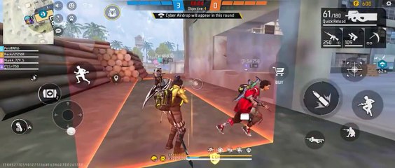 FREEFIRE 4K ViDEO Squad Busters | How to play | Gaming Tips and Tricks