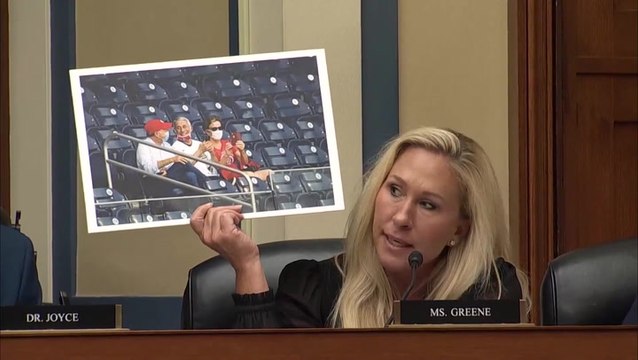 Marjorie Taylor Greene verbally berates Anthony Fauci during House Covid-19 hearing
