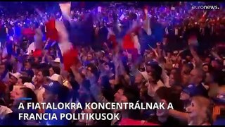 A fiatalokra koncentrálnak a francia politikusok az EP-választási kampány hajrájában