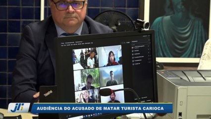 Audiência do acusado de matar turista carioca