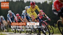 Critérium du Dauphiné 2024 - Highlights of Stage 2