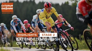 Critérium du Dauphiné 2024 - Highlights of Stage 2