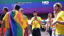 LGBTQ-Pride-Parade: Sao Paolo erstrahlt in Regenbogenfarben