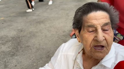 La historia de JOSEFA: su FAMILIA le LLEVA al BERNABÉU de SORPRESA