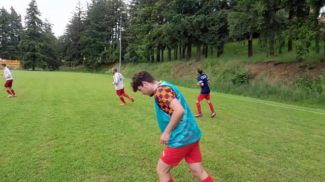 L'ÉCHAUFFEMENT DES JOUEURS AVANT D'AFFRONTER ASSU DIMANCHE 02 JUIN 2024