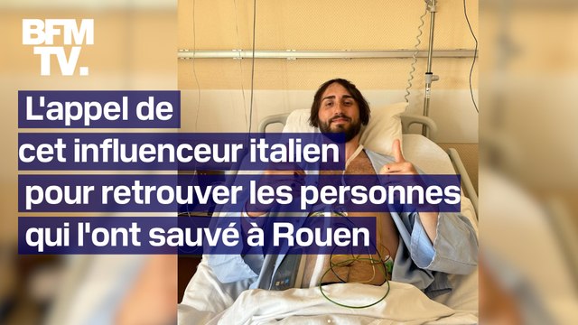 Je vous dois ma vie : cet influenceur est à la recherche des personnes qui lui ont sauvé la vie à Rouen