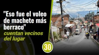 ¡Entre la vida y la muerte! Una mujer atacada a machete en pelea múltiple en Villa Lilliam