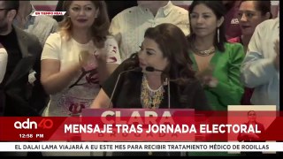 ¡Última Hora! Mensaje de Clara Brugada tras jornada electoral