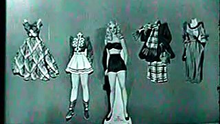 1950s Kellogg's TV commercial - Mary Hartline paper doll