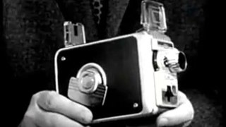 1950s Kodak movie camera TV commercial