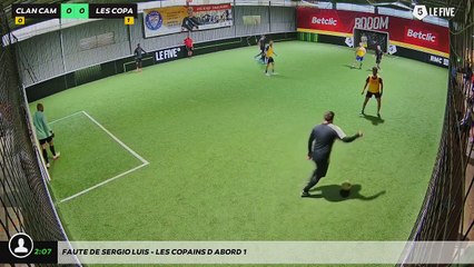 Faute de Sergio Luis - LES COPAINS D'ABORD 1