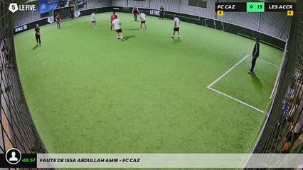 Faute de Issa Abdullah Amir - FC CAZ