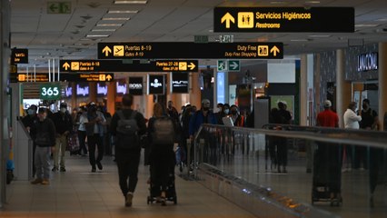 Caos en el aeropuerto de Lima