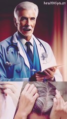 Treatment of gray hair. Strengthening of spine