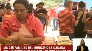 Más de mil 200 familias son favorecidas con la Feria del Campo Soberano en el estado Zulia