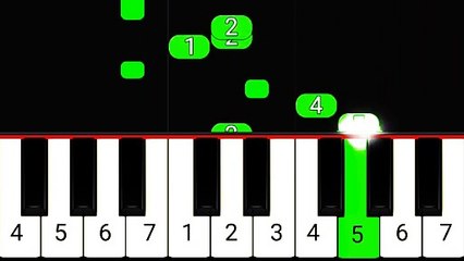 Geometry Dash Level 2 PIANO TUTORIAL