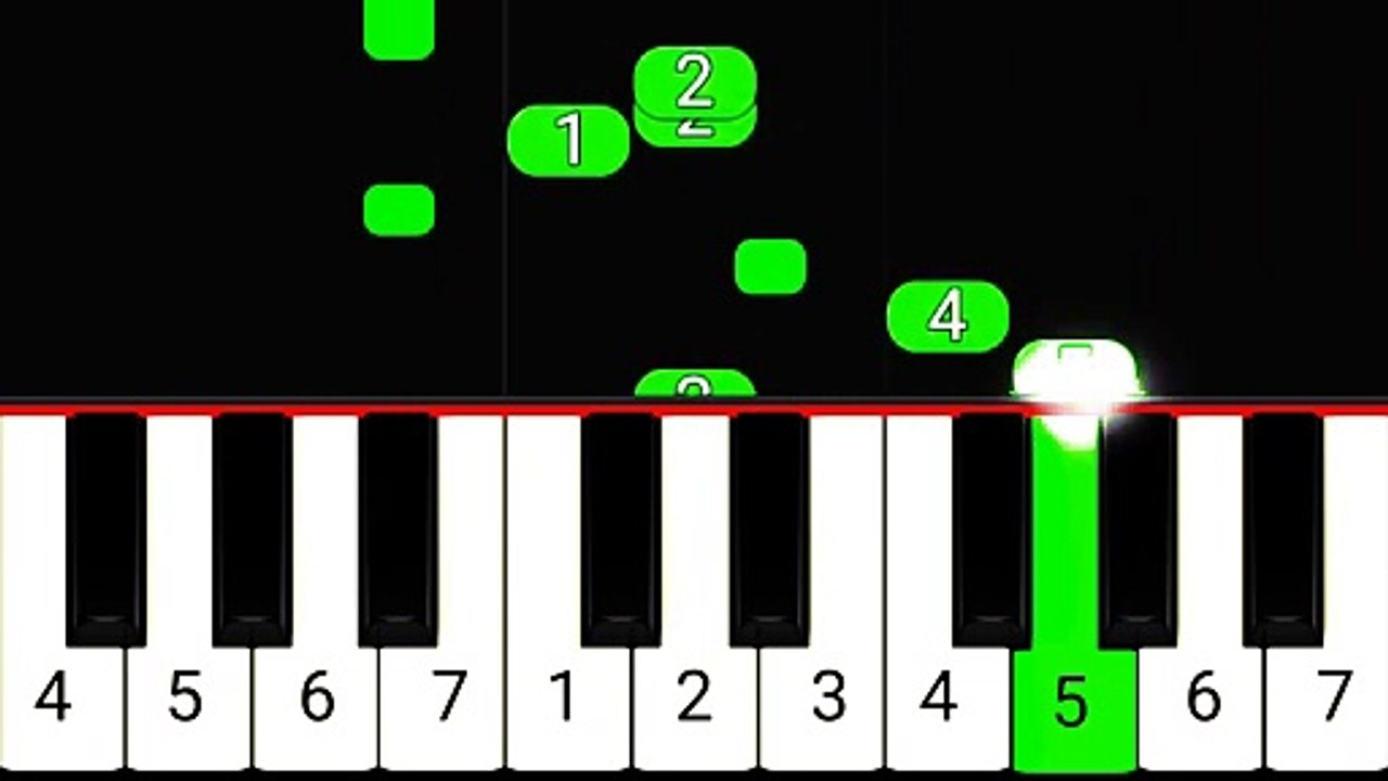 Geometry Dash Level 2 PIANO TUTORIAL